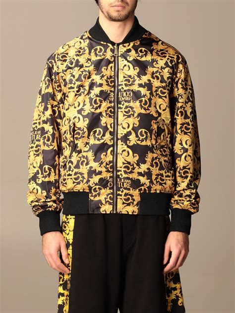 chaquetas versace hombre|Versace chaquetas para hombre .